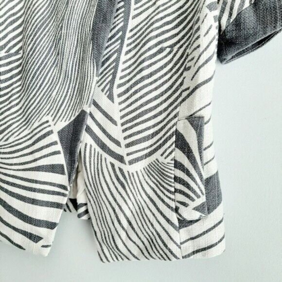 TAIKONHU Anthropologie Flights Of Fancy Short Sleeve Crop Jacket Sz 4 - Picture 6 of 15